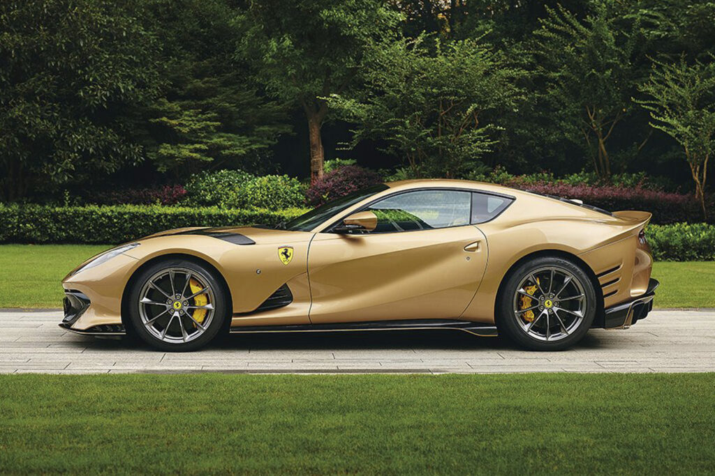 Ferrari 812 Competizione Oro Baviera - 4Boss