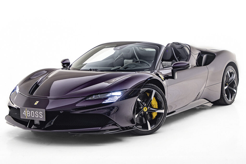 Ferrari SF90 Spider Viola Hong Kong - 4Boss